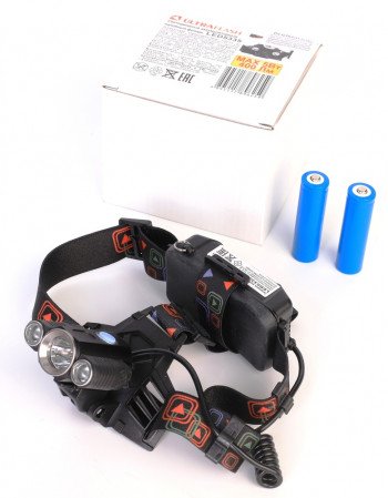 Фонарь налобный аккумуляторный Ultraflash LED5335