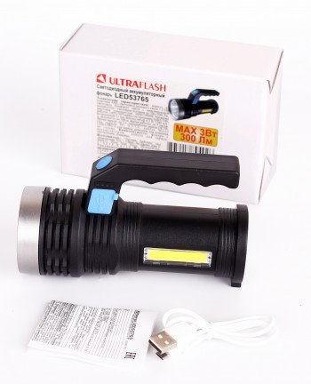 Фонарь прожекторный аккумуляторный Ultraflash LED53765