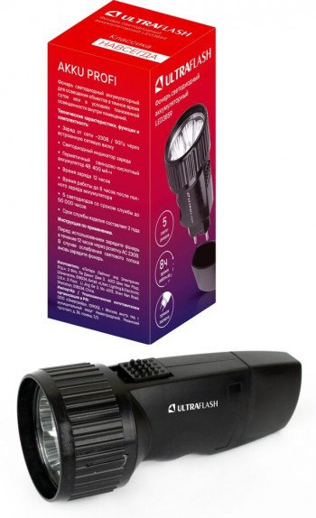Фонарь ручной аккумуляторный Ultraflash LED3859
