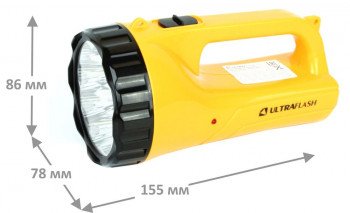 Фонарь прожекторный аккумуляторный Ultraflash LED3816SM