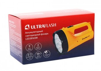 Фонарь прожекторный аккумуляторный Ultraflash LED3816SM