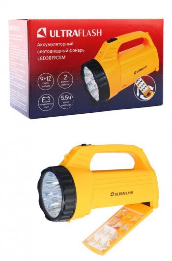 Фонарь прожекторный аккумуляторный Ultraflash LED3819CSM