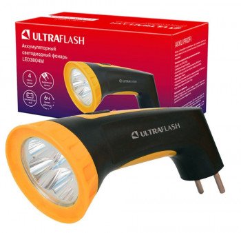 Фонарь ручной аккумуляторный Ultraflash LED3804M