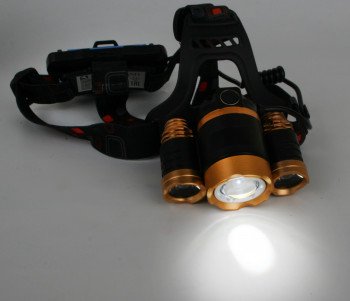 Фонарь налобный аккумуляторный лазеродиодный Ultraflash E1333