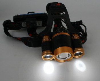 Фонарь налобный аккумуляторный лазеродиодный Ultraflash E1333