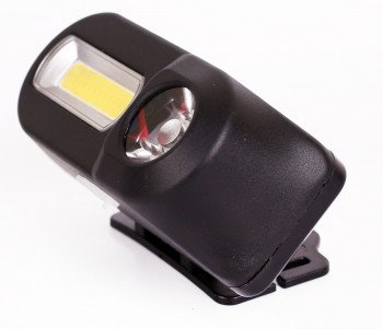 Фонарь налобный аккумуляторный с велосипедным креплением Ultraflash LED53763