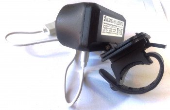 Фонарь налобный аккумуляторный с велосипедным креплением Ultraflash LED53763