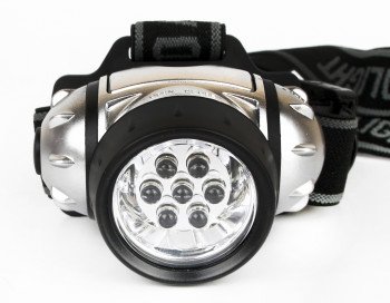 Фонарь налобный на батарейках Ultraflash LED5351