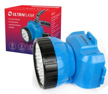 Фонарь налобный аккумуляторный Ultraflash LED5361