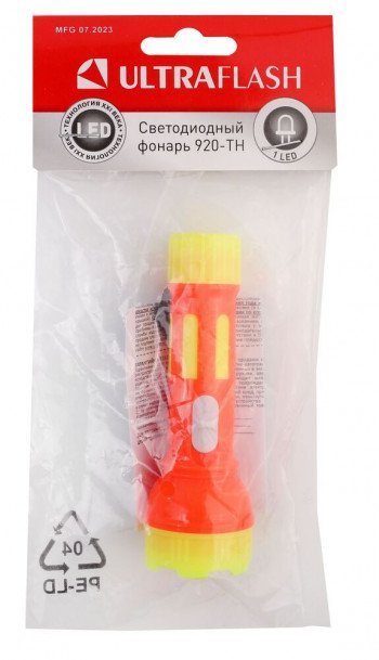 Фонарь ручной на батарейках Ultraflash 920-TH