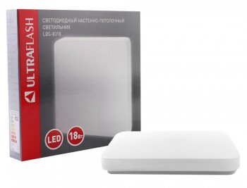 Настенно-потолочный светильник Ultraflash LBS-8318