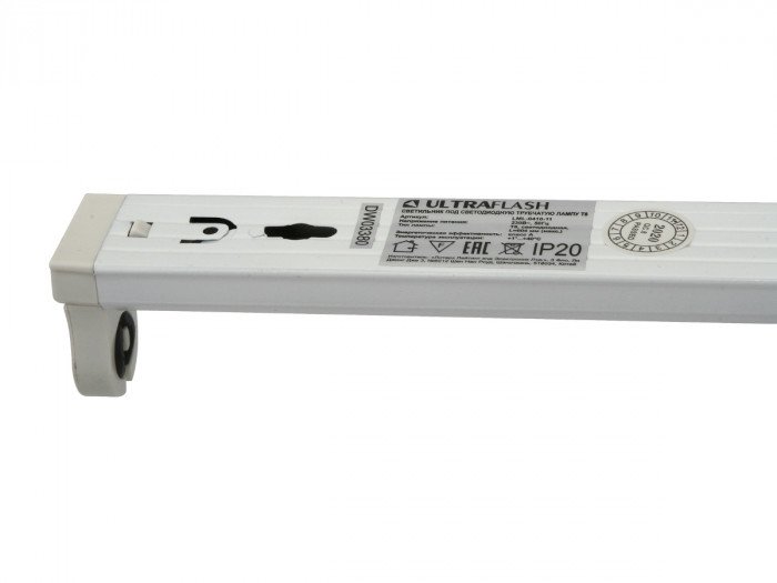 Корпус под Т8 Ultraflash LML-0410-11, 1х9 Вт.