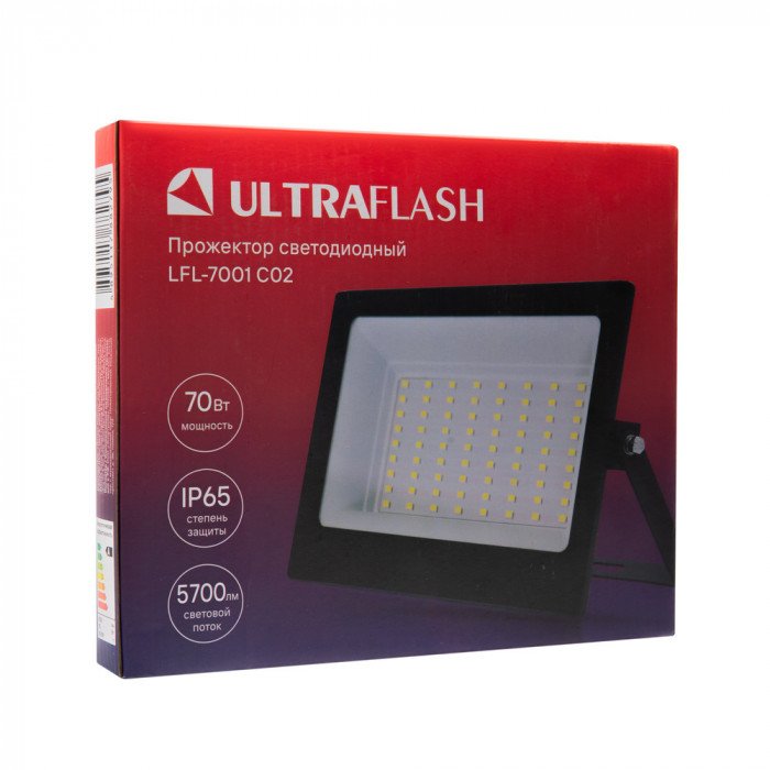 Прожектор Ultraflash LFL-7001, 70 Вт., 6500К