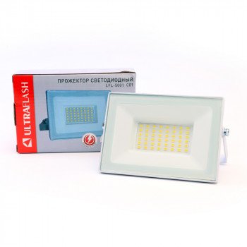 Прожектор Ultraflash LFL-5001 C01, 50 Вт., 6500К
