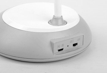 (пустой) Ultraflash UF-744 C05 зеленый (Led, светильник настольный, 6Вт, 3 цвет.темп., димм., аккум.)